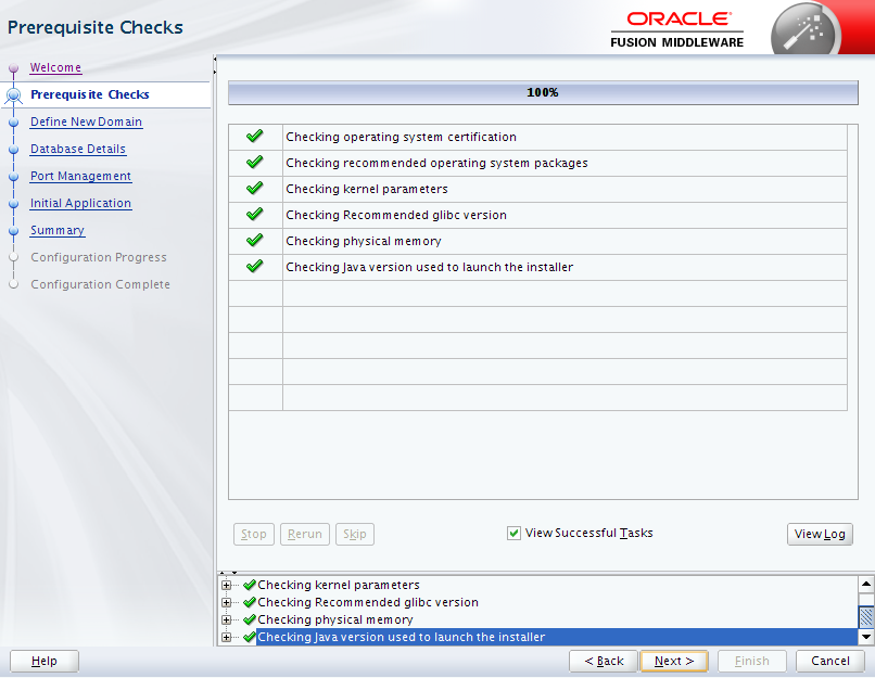 Oracle Business Intelligence 12c Enterprise Edition Configuration : prerequisites 