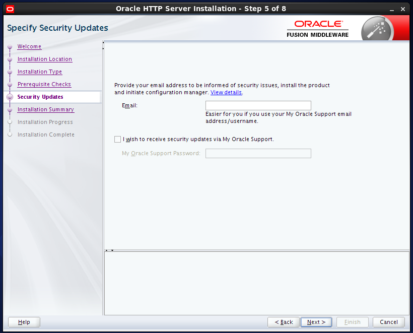install Oracle HTTP Server (OHS) 12.1.2 : security updates