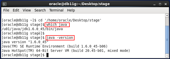 Weblogic 10.3.6 installation on linux for Oracle IDAM - java version check