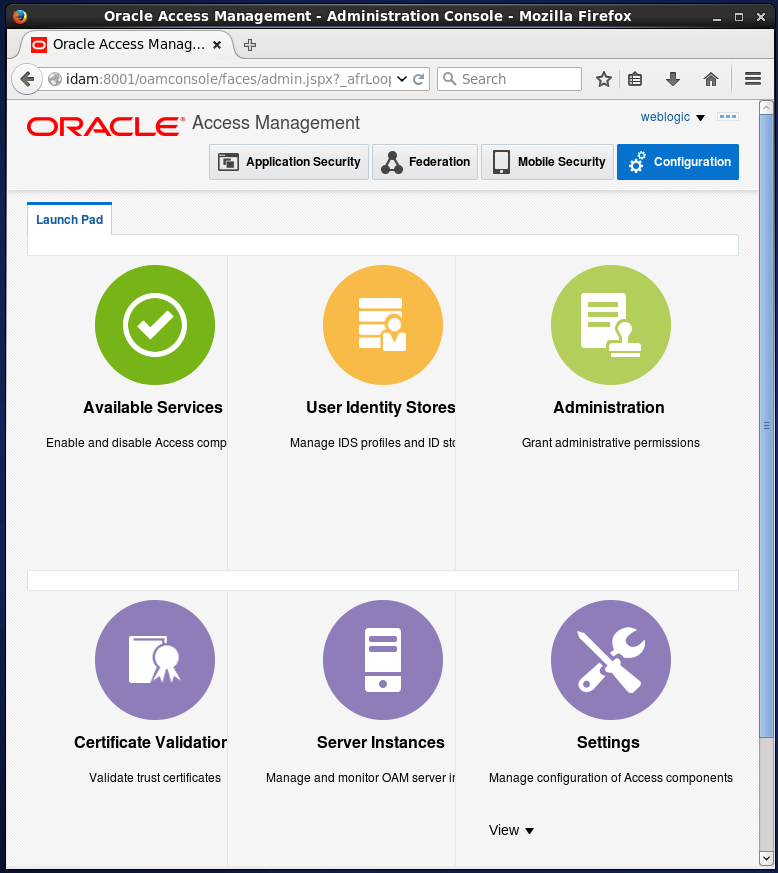 change embedded ldap server to oracle internet directory: oid configuration