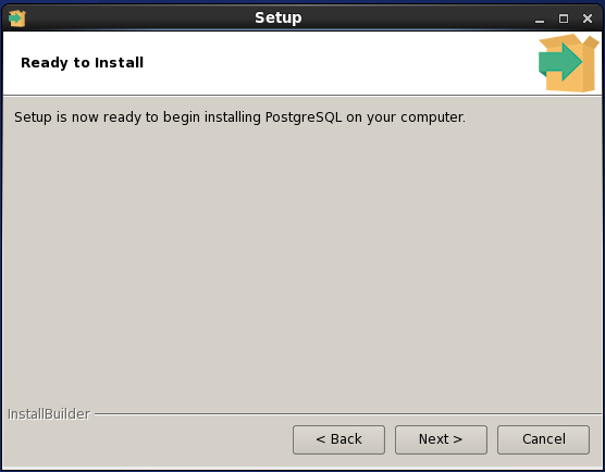 PostgreSQL installation on Linux (Enterprise Database) : ready
