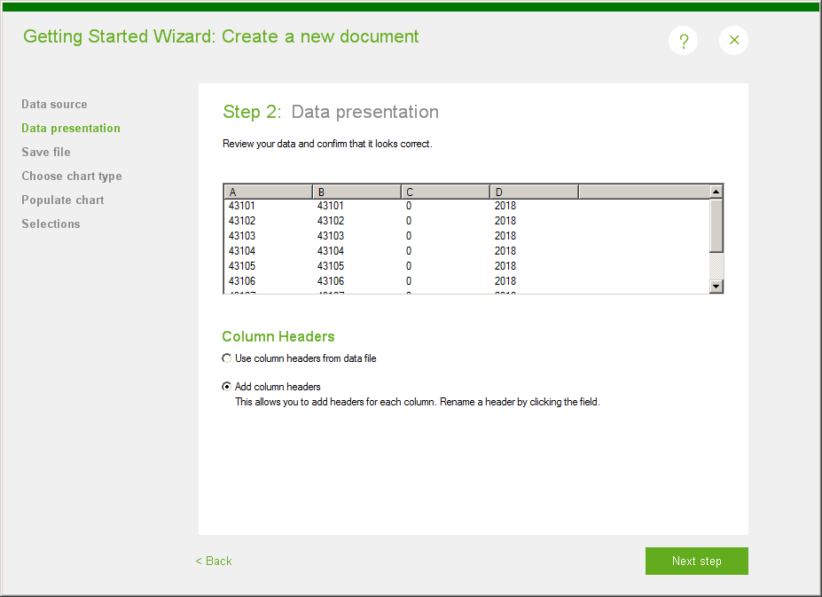 How to create a QlikView document: data presentation