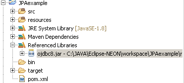 Hibernate configuration for Java: ojdbc