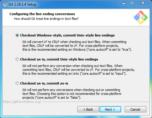 Install Git on Windows: encoding conversion