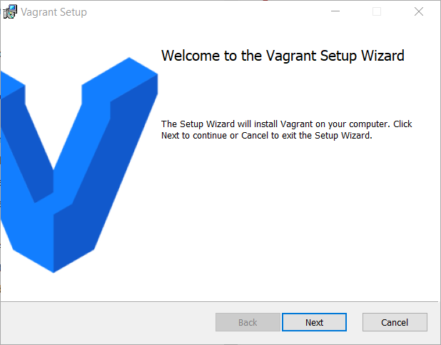 vagrant installation: welcome