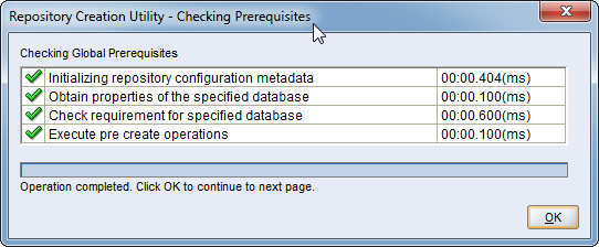 Create IDAM database schemas: check prerequisites