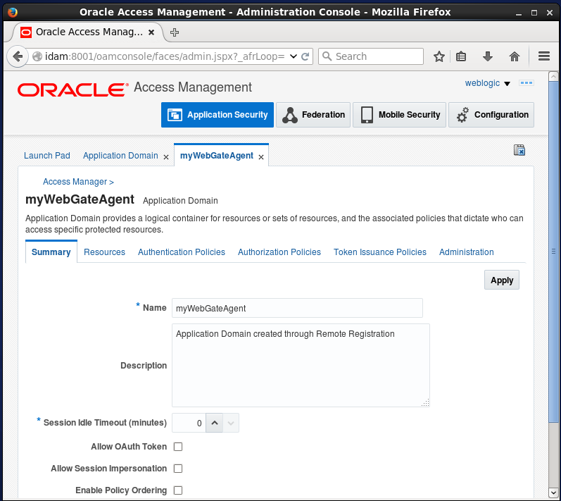Pass one or more variables to the application after authentication with oracle access manager: summary