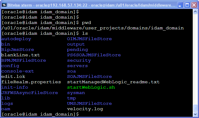 idam domain important files: domain structure 